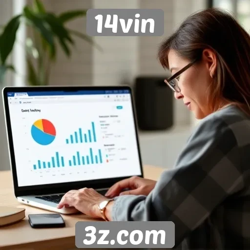 Estatísticas de acesso e engajamento no site 14vin